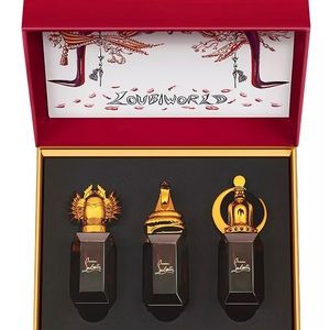 Christian Louboutin Loubiworld Intensive deluxe miniature setx3 BRAND NEW Sealed